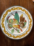 WEDGWOOD ETRURIA ENGLAND "NOVEMBER" PLATE CA 1879-1908 10”0