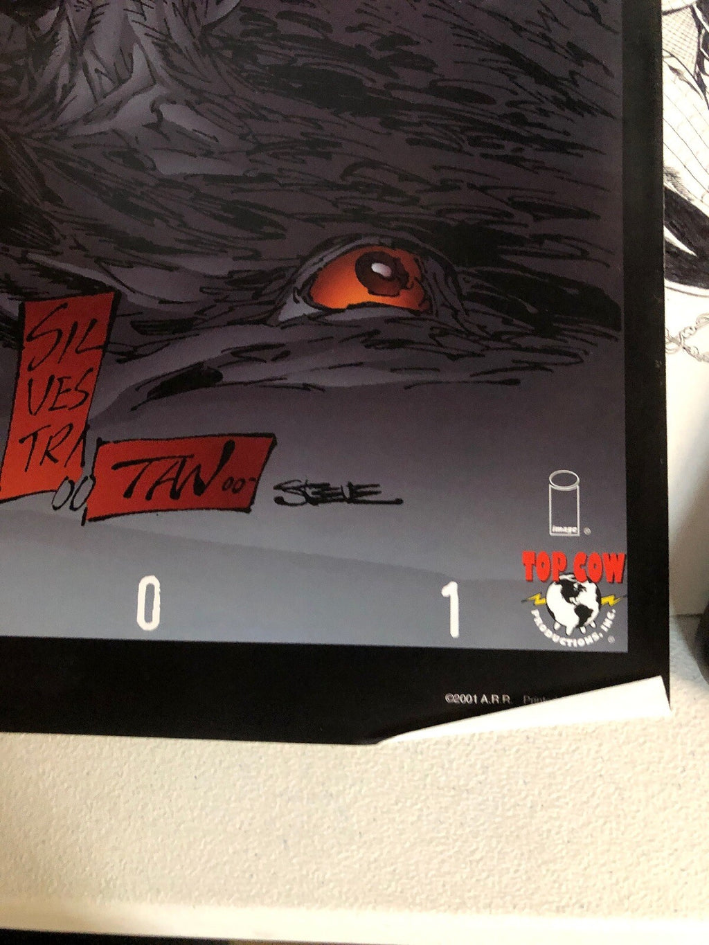 INFERNO HELLBOUND Promo poster, 36x24, 2001, Unused, Mint3