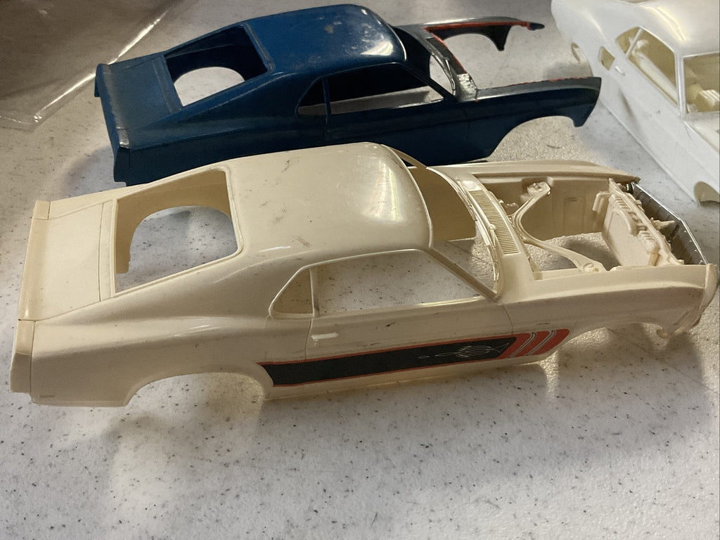Vintage model car junkyard Body Lot. Ford, Mustang’s8