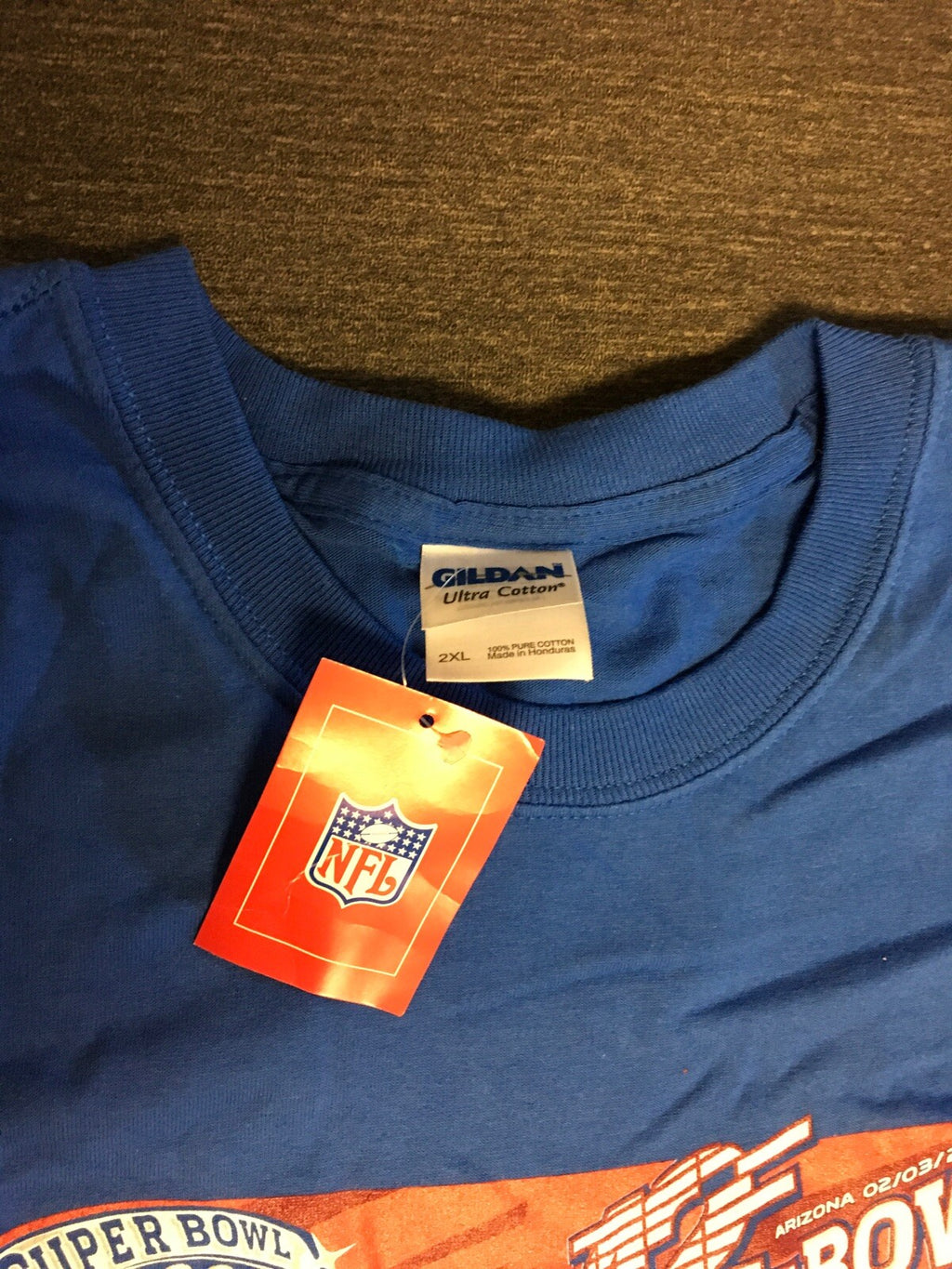 NWT NY Giants Superbowl XLII Champions NFL TEAM APPAREL T-shirt 2XL Long Sleeve3