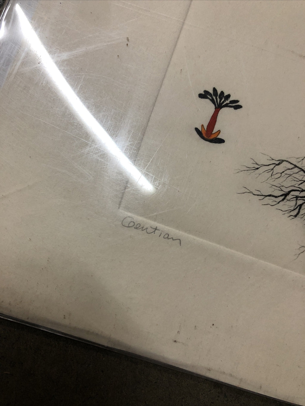 Dan Mitra Signed Etching Numbered 559/750 - 36”x16.5”1