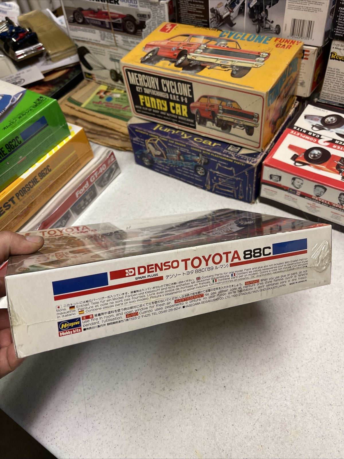 Hasegawa 1/24 TOYOTA 88C DENSO 89 LEMANS Sealed USA Seller2