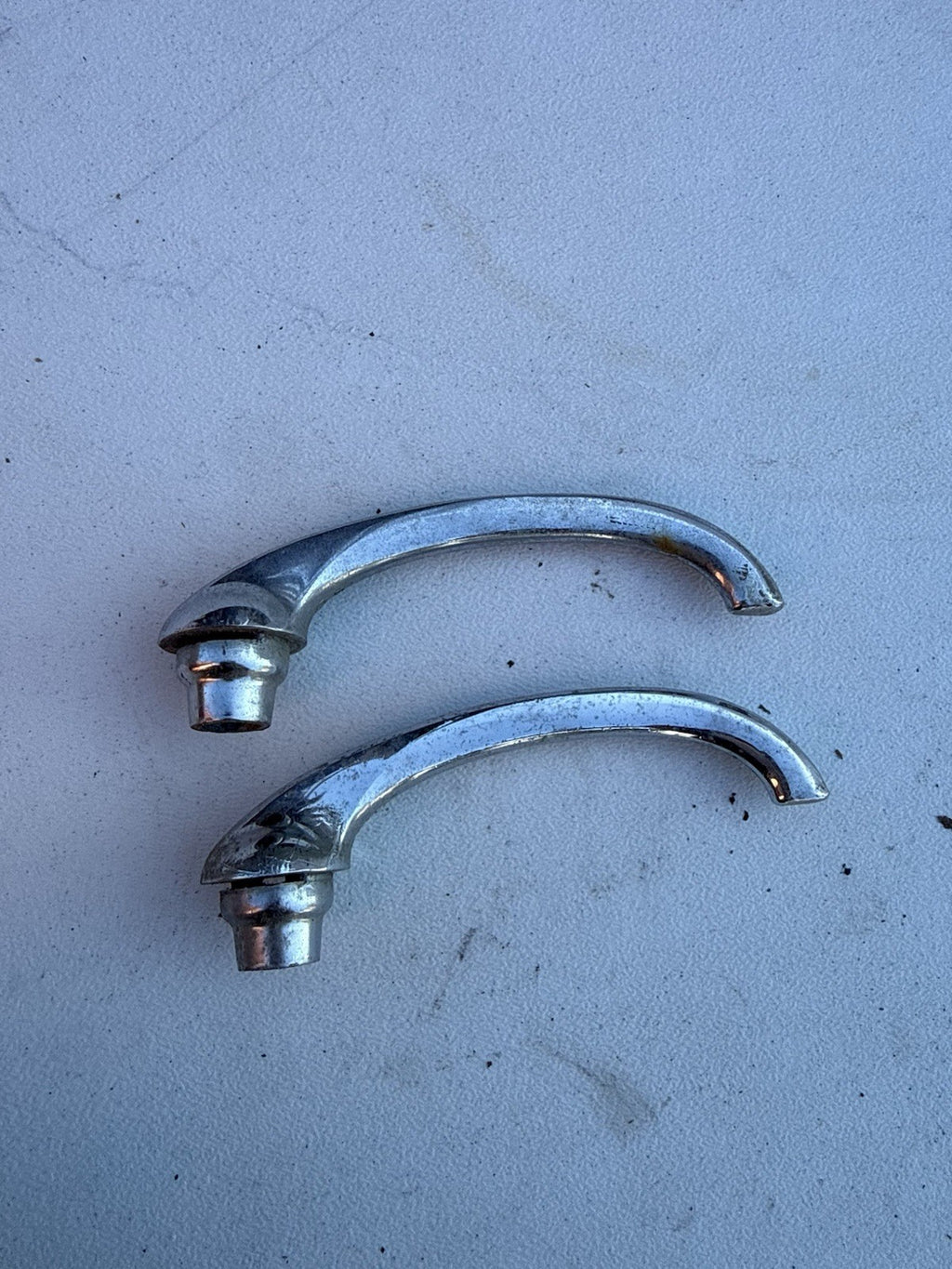 1940s 1950s Buick DOOR HANDLES Vintage GM interior2