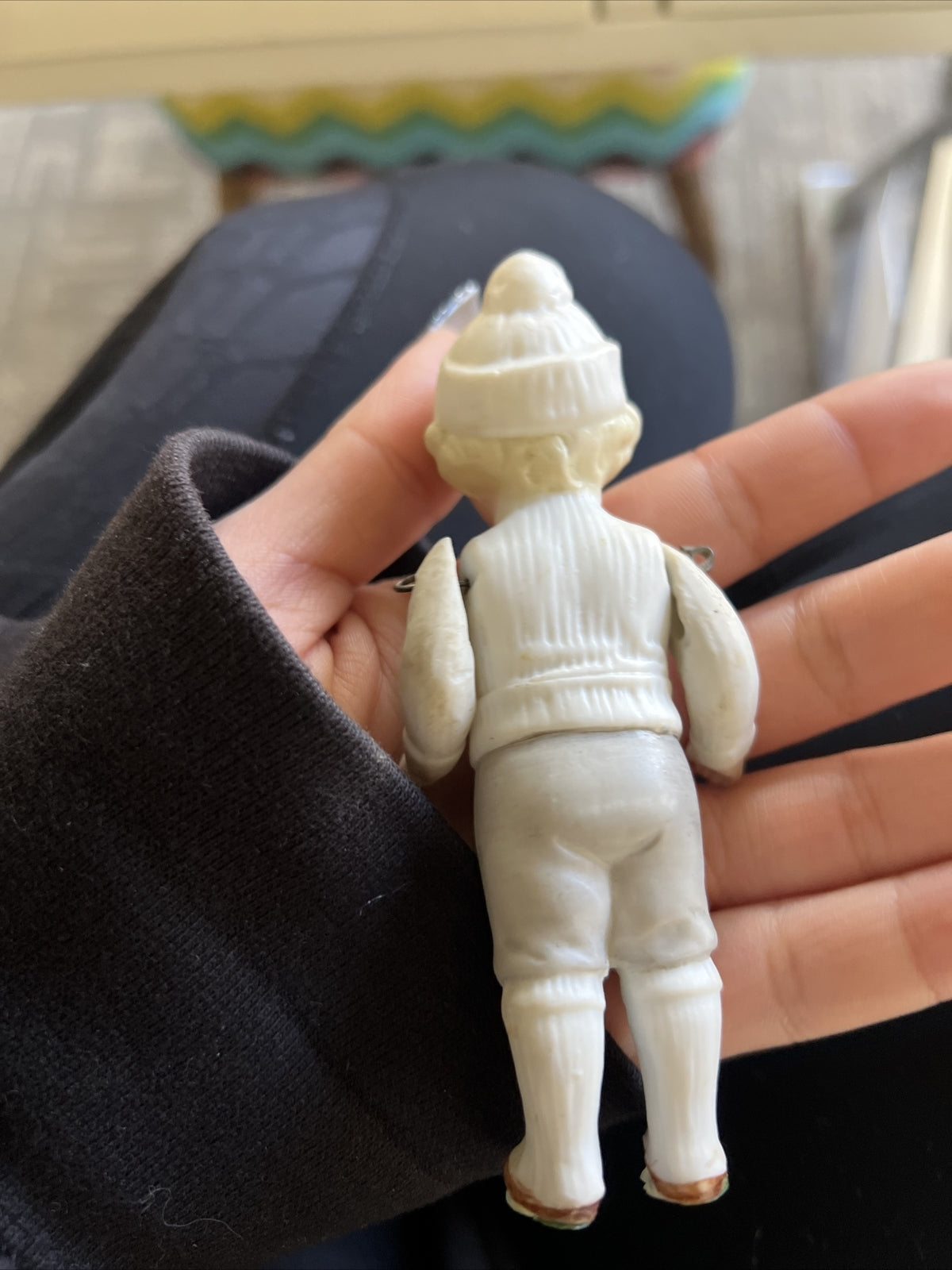 Vintage 4” Bisque Boy Figure German Doll1