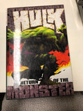 MARVEL THE INCREDIBLE HULK RETURN OF THE MONSTER VOL. 1  HC0