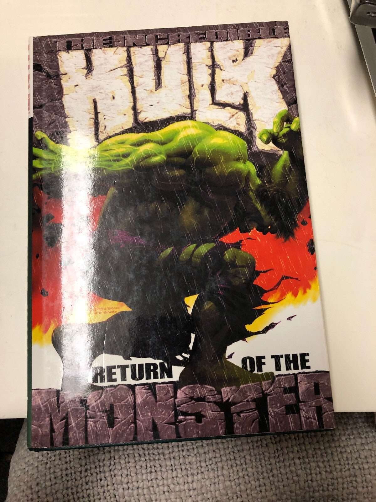 MARVEL THE INCREDIBLE HULK RETURN OF THE MONSTER VOL. 1  HC0
