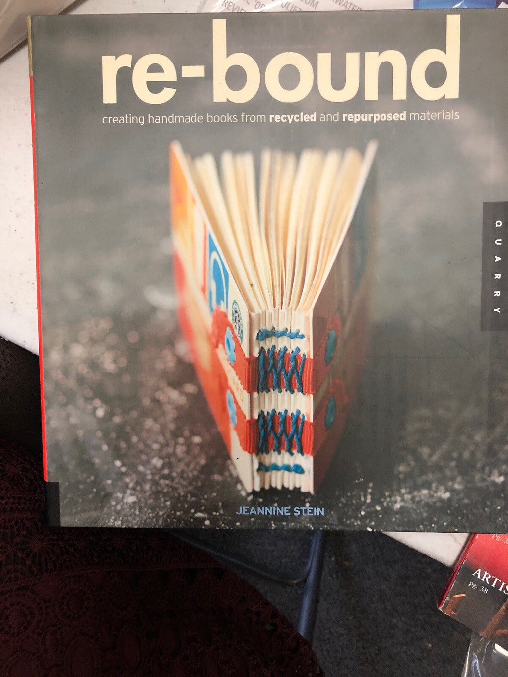 Re-Bound/ Green Guide For Artist 2 In 1 Art Books, Binding, Recycled0