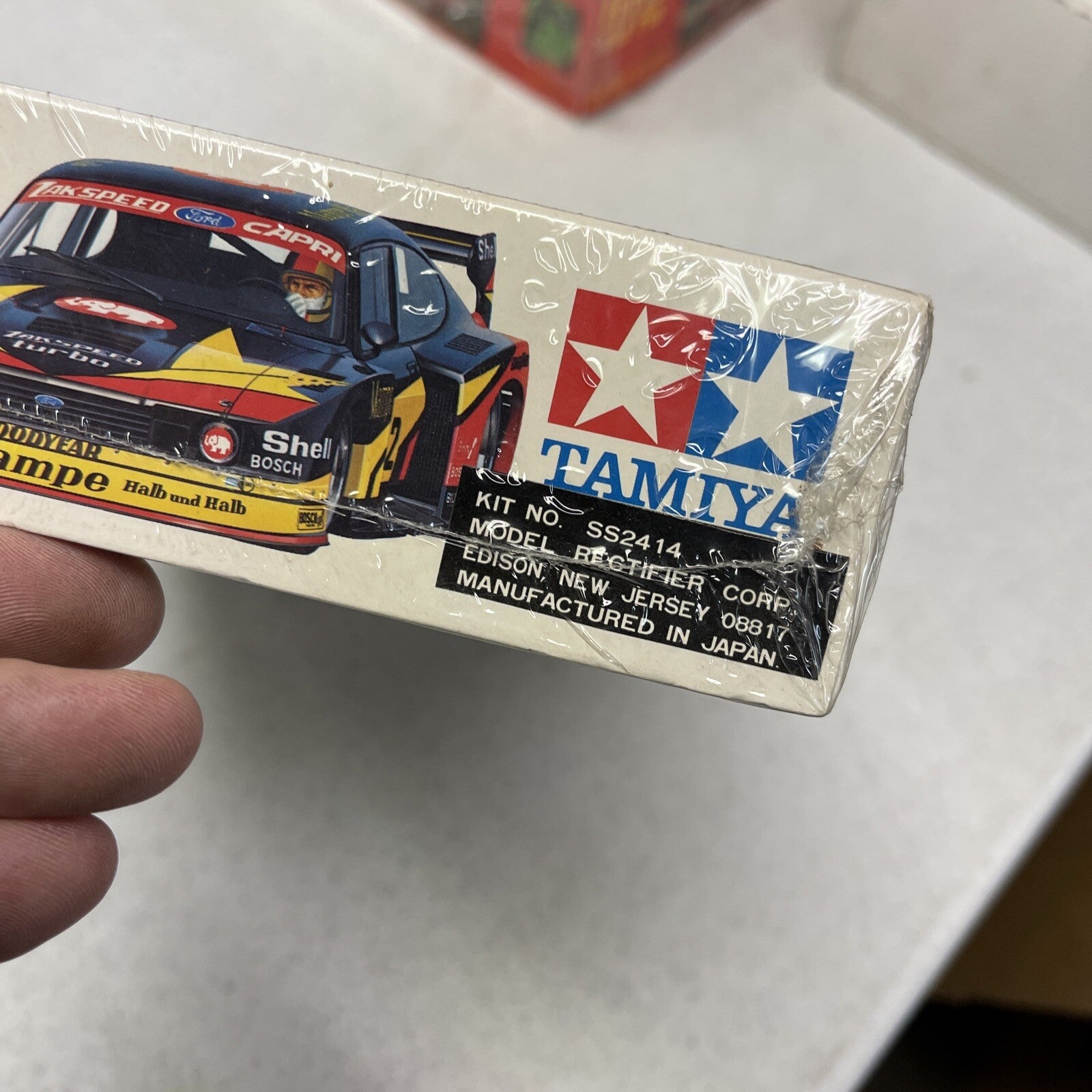 Original Sealed Tamiya 1/24 Ford Zakspeed Capri Turbo Sports Car  Model Kit3