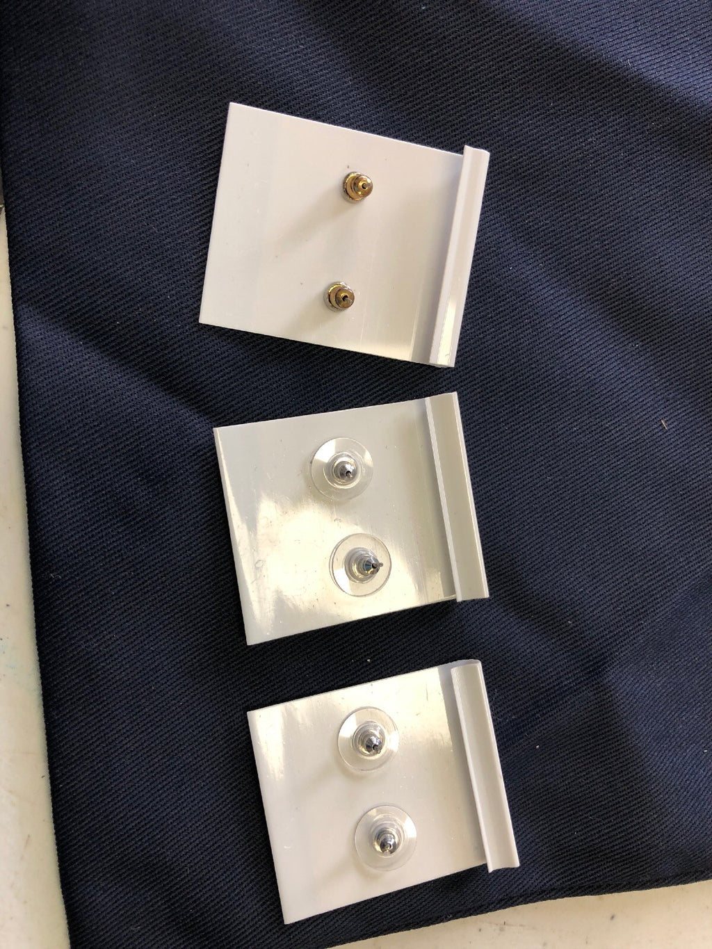 Round Circle Stud Earrings 5mm Light Crystal Made with Swarovski Hypoallergenic4