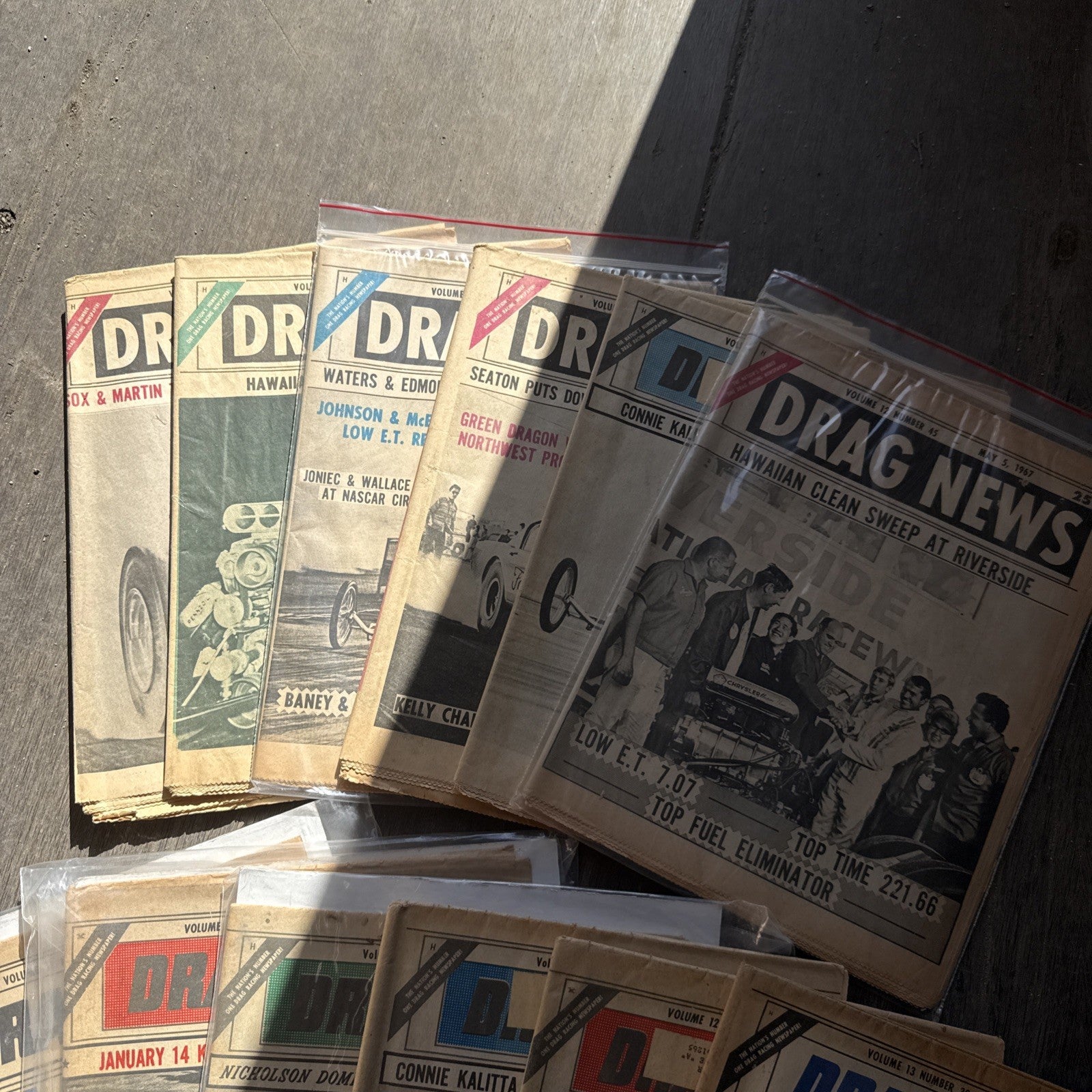 Vintage Drag News Magazine 1967 Volume 12 Drag Racing NHRA Don Garlits Lot2