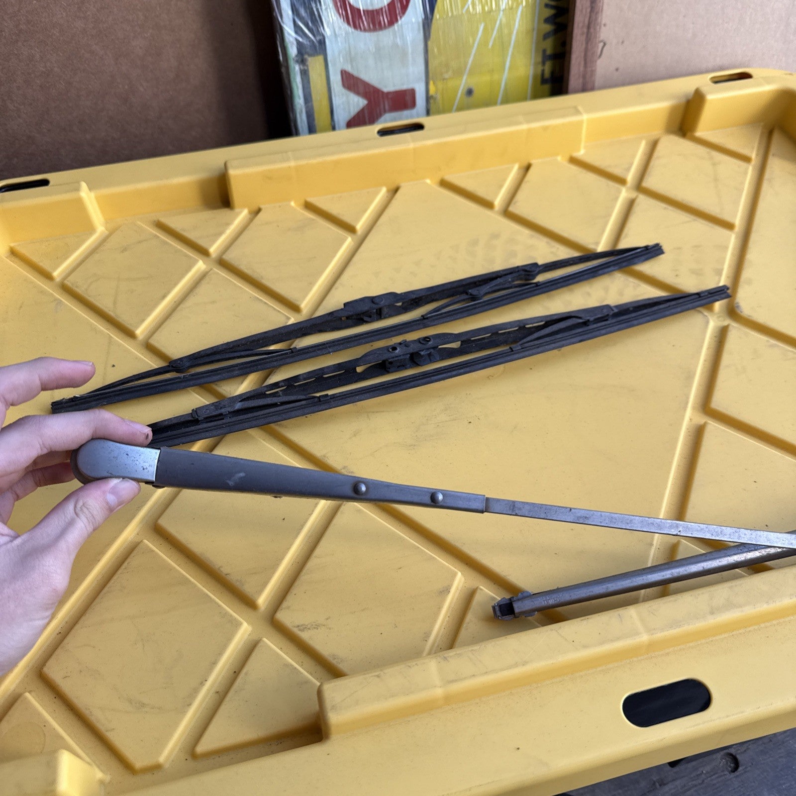 Set of Three VTG Windshield Wiper Blades Classic Car Hot Rod 18”&15" ANCO TRICO13