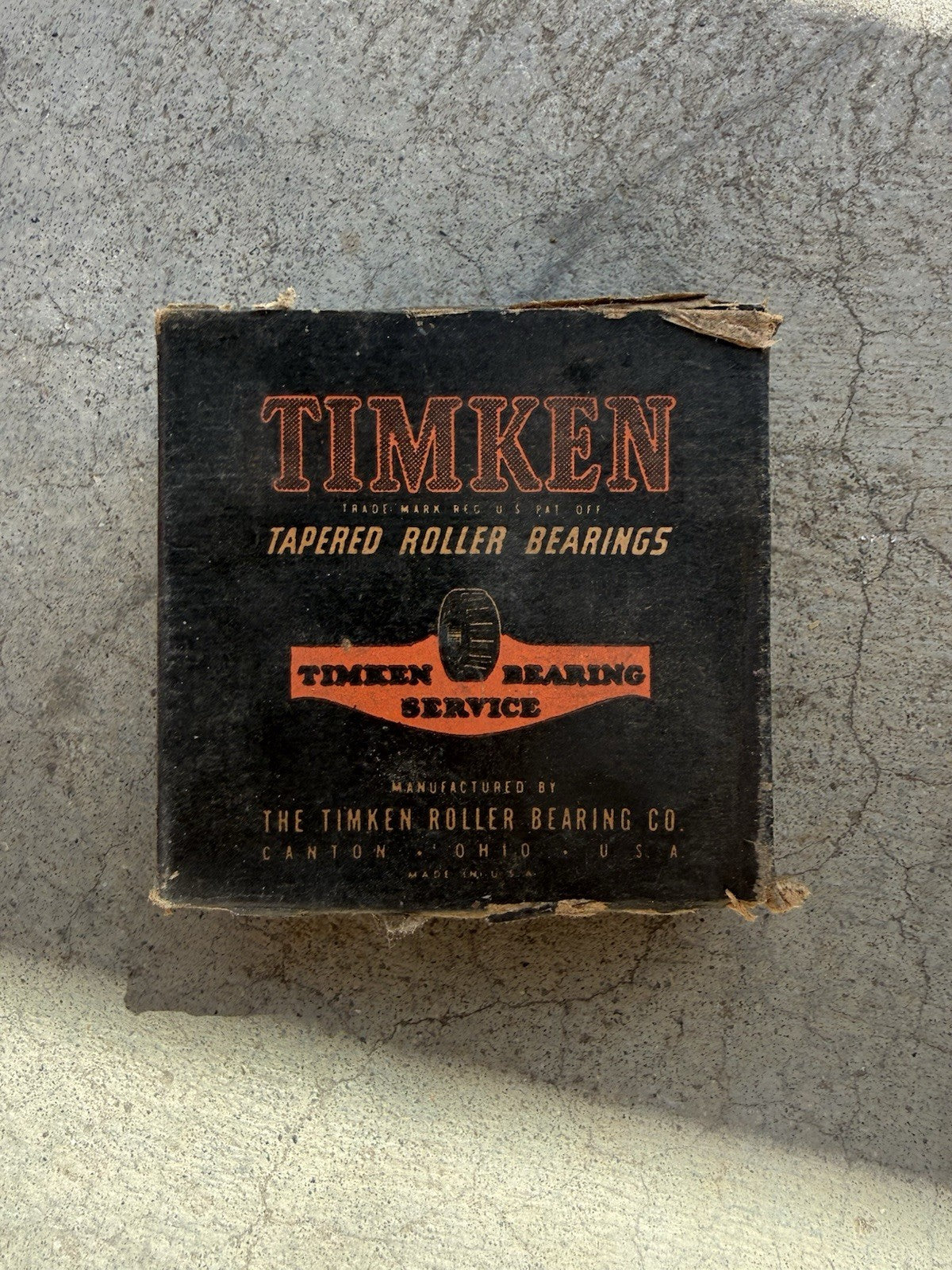New Timken 14276 Tapered Roller Bearing Cup Outer Race 7K Trailer Axle 14125A0