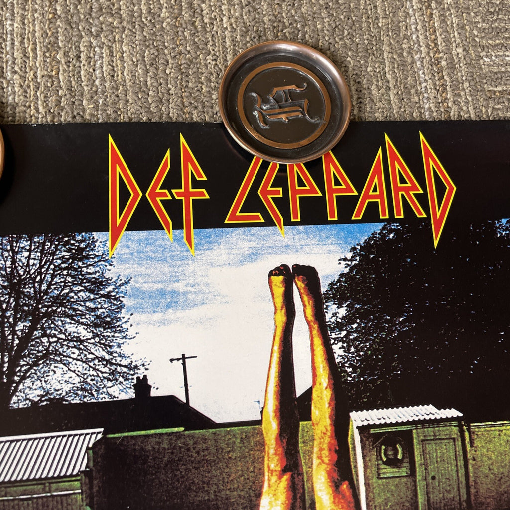 #66 1981 Rare! DEF LEPPARD High N Dry Record Promo Poster 28” X 22”  Scarce3