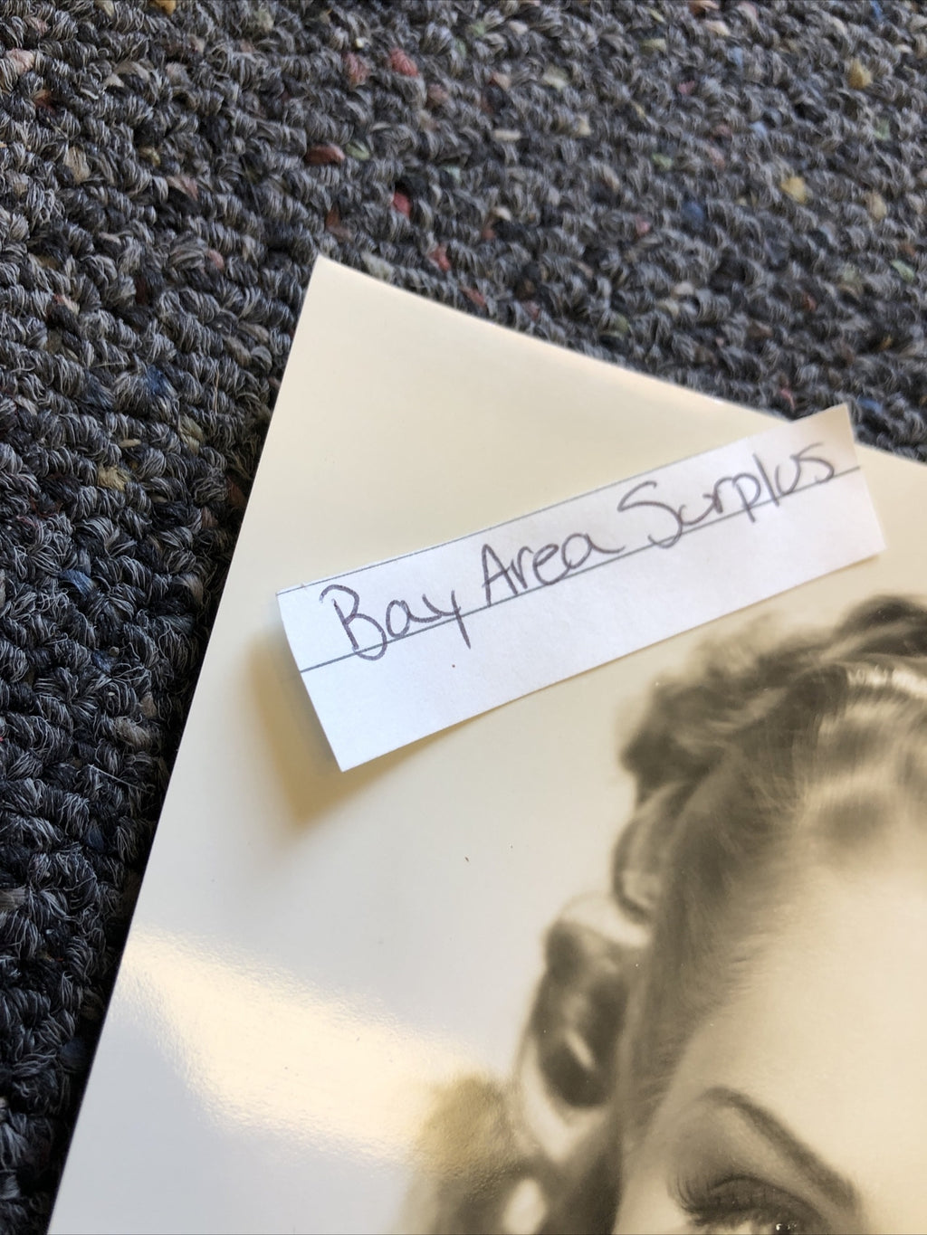 Rare Original Unpublished Photo Of ALICE FAYE Photograph Glamour Shot 7”x6”1