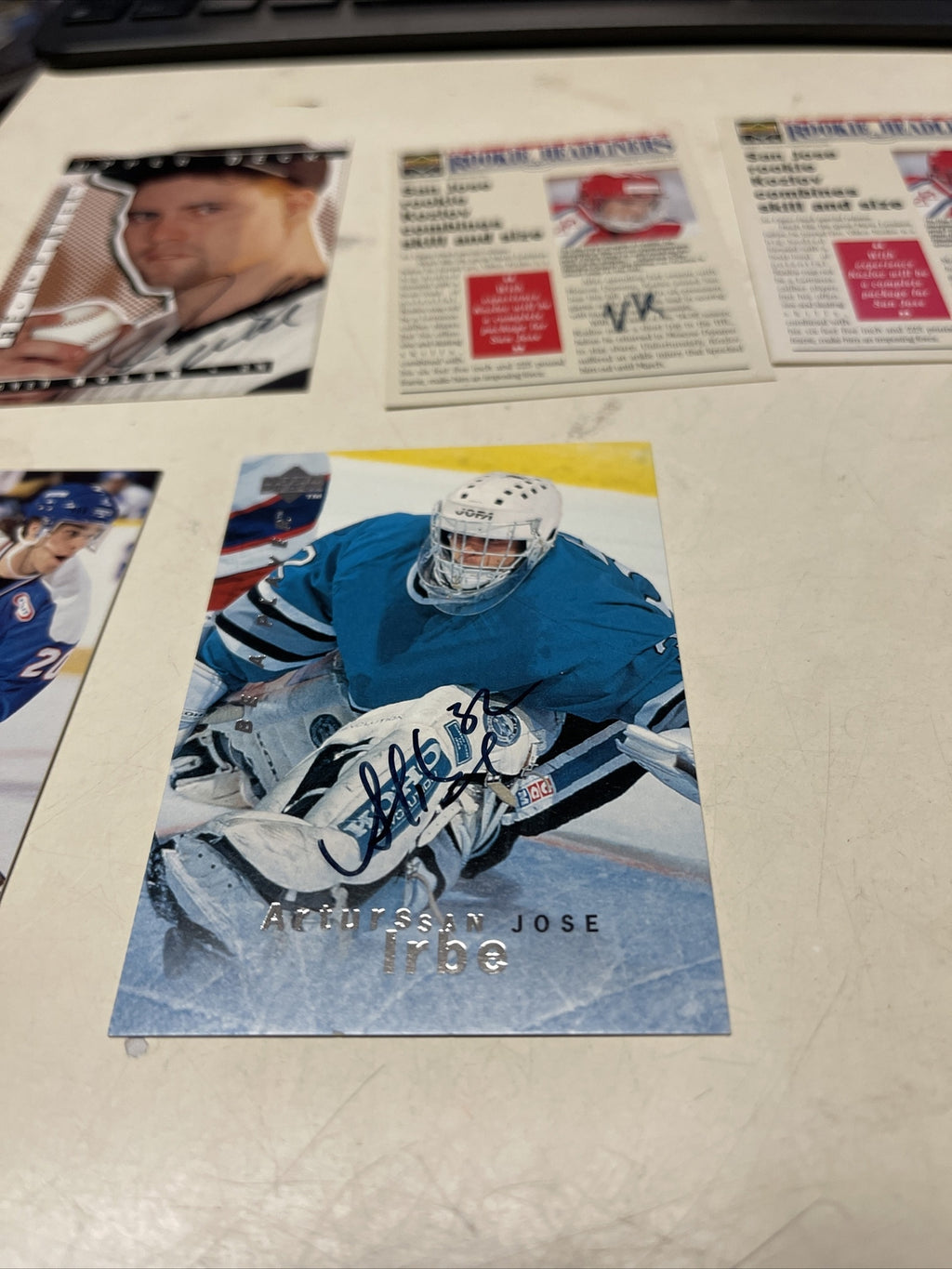 Hockey Rc Auto Lot Owen Nolan Irbe Luc Robitaille Victor Kozlov Sj Sharks2