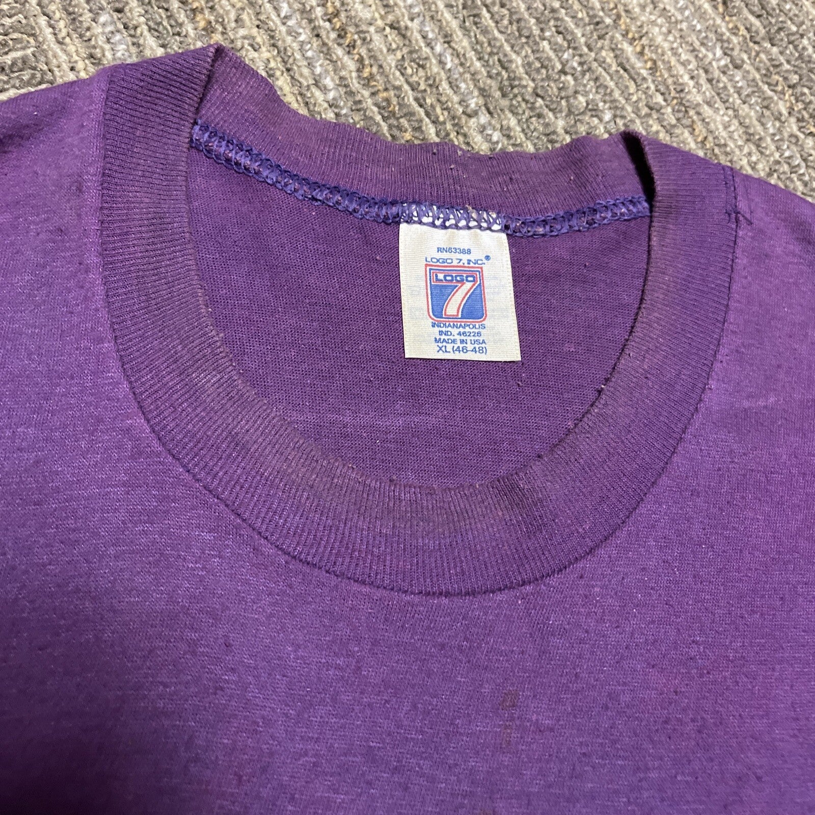 True Vintage 80’s Los Angeles Lakers T-Shirt Sz XL 1980’s NBA Single Stitch3