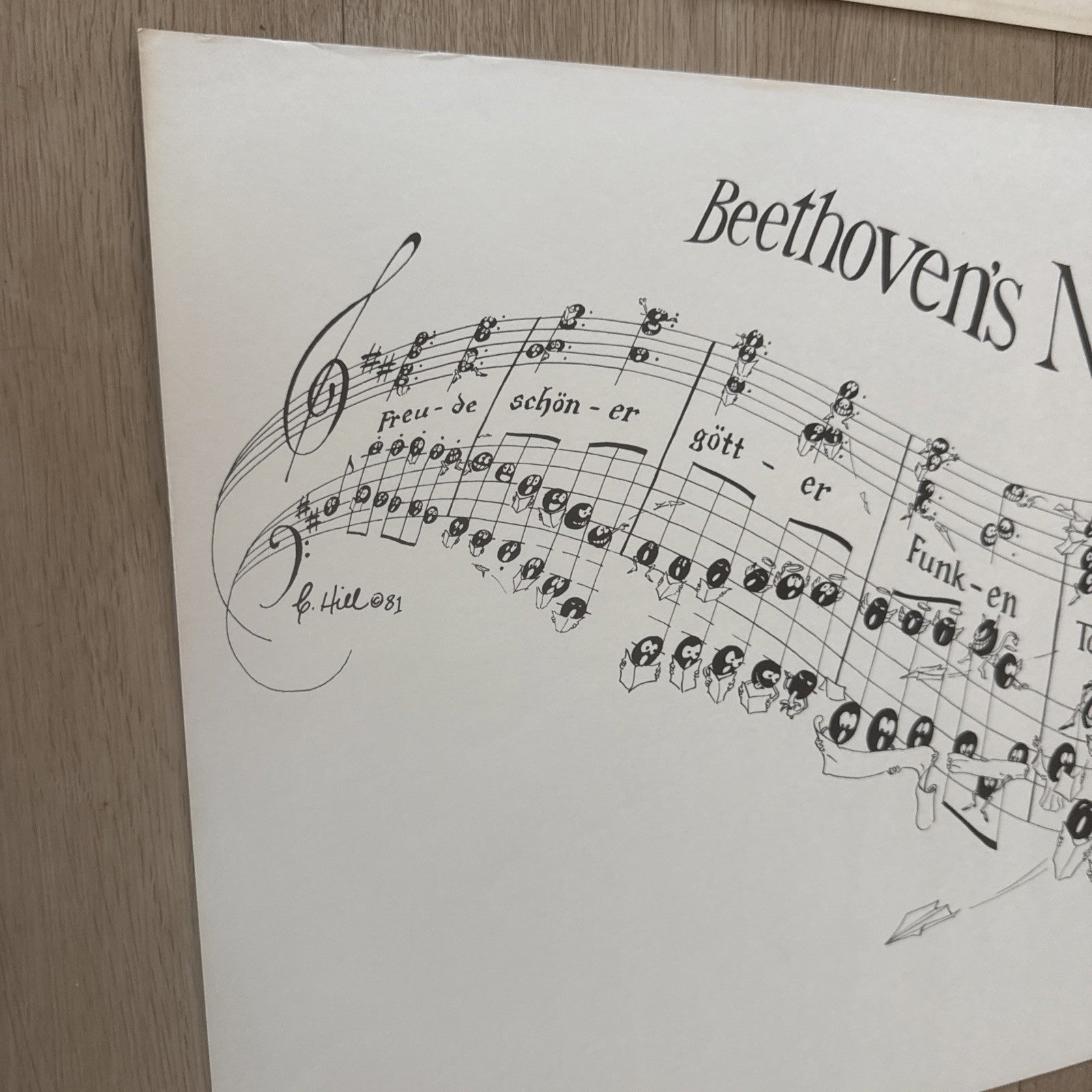 6Cathy Hill Signed Prints Tchaikovsky 1812  Beethoven 9th 1976-828