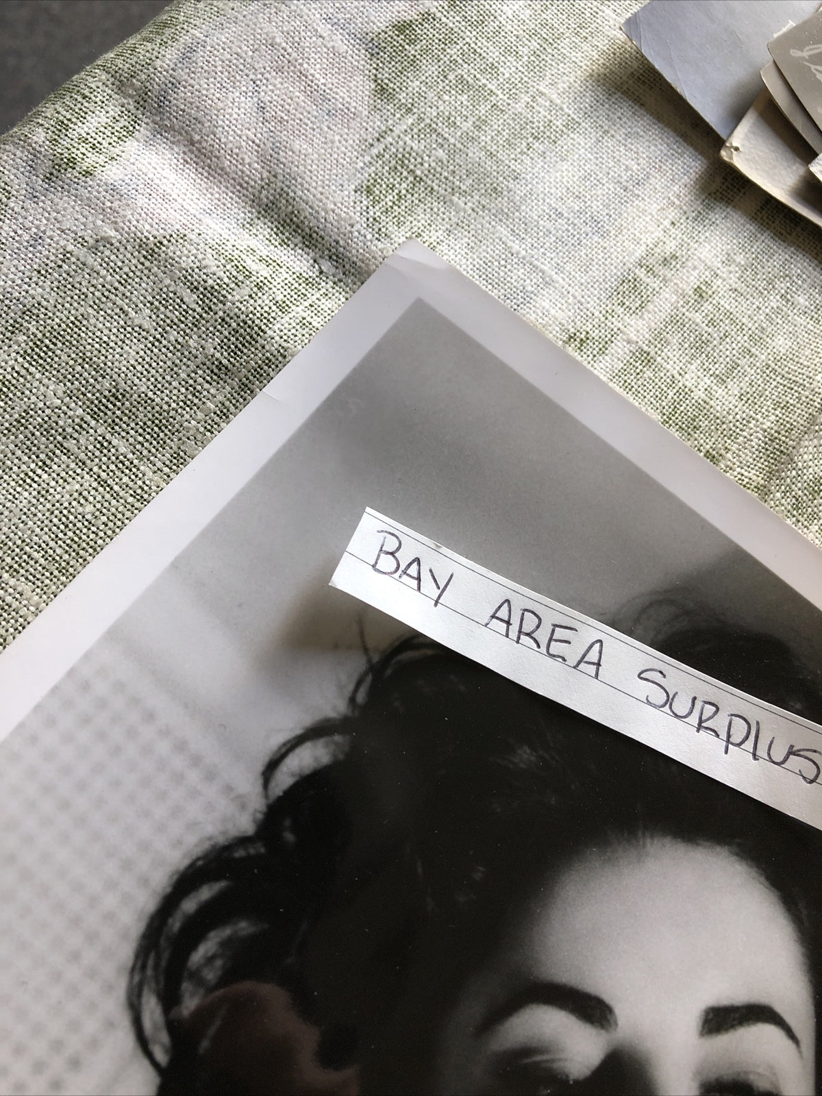 Rare Original Unpublished Photo Of Young ELIZABETH LIZ TAYLOR Vintage 10”x8”5