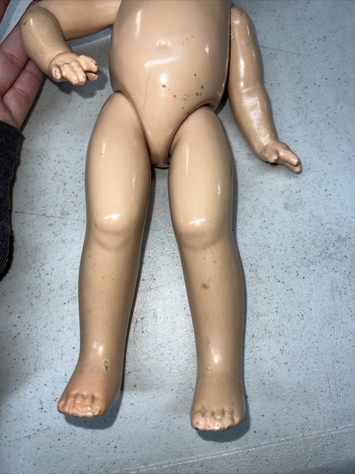13” Rare Antique Effanbee Patsy Doll Composition Painted Face 7