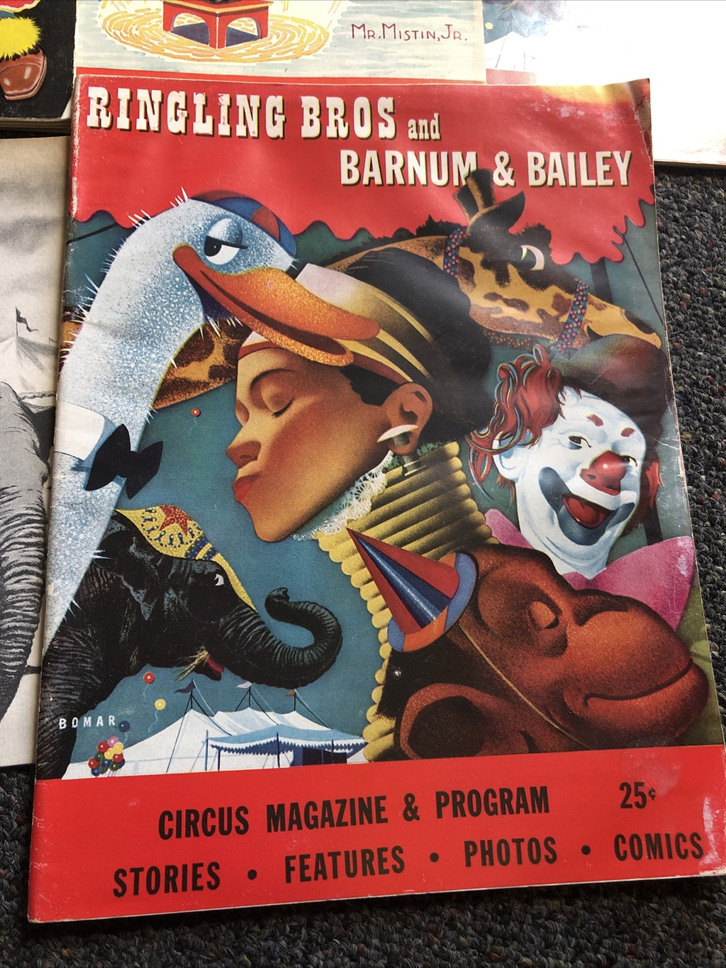 Lot Of 6 Ringling Bros. and Barnum & Bailey CIRCUS Magazine And Program1