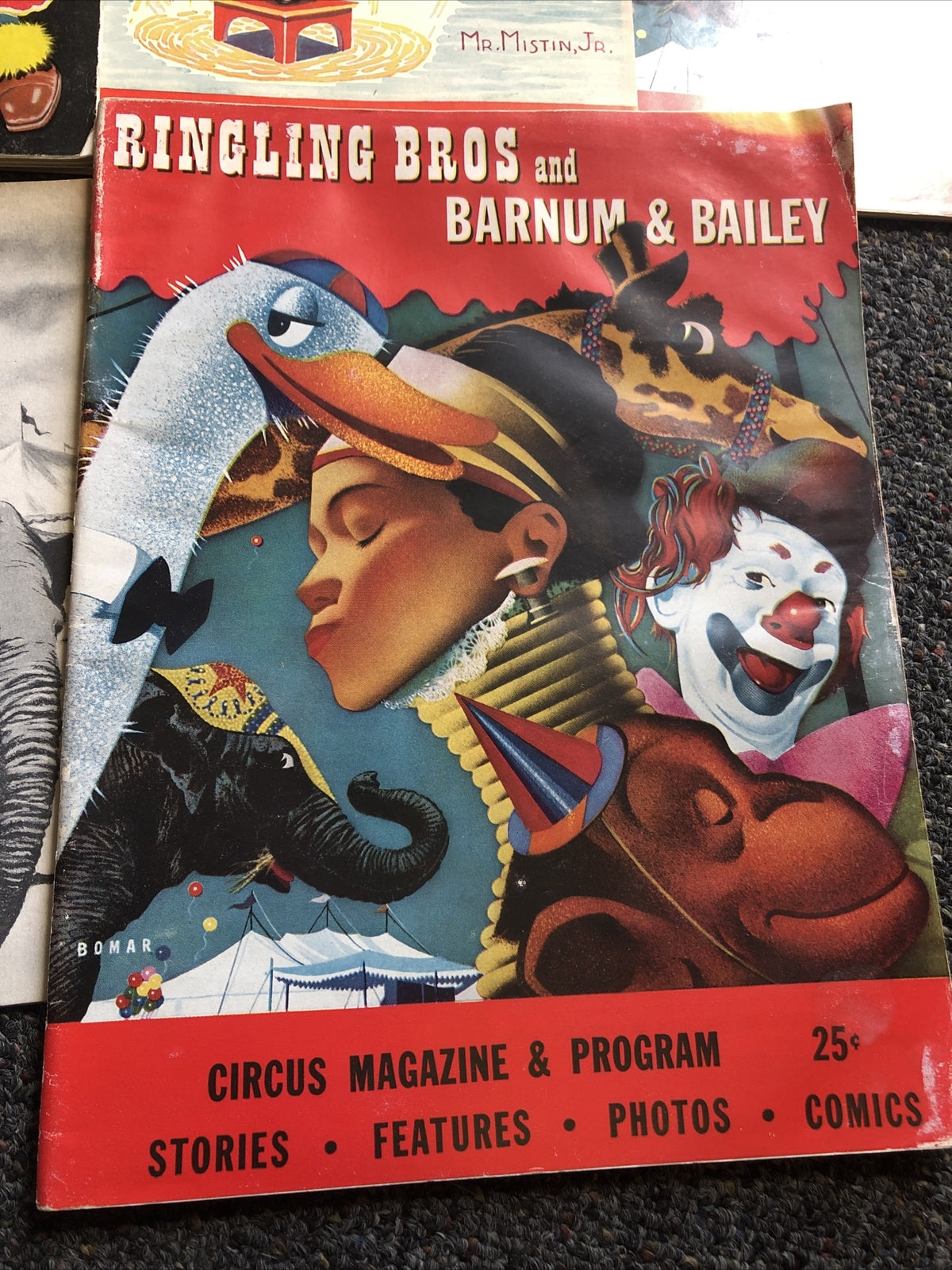 Lot Of 6 Ringling Bros. and Barnum & Bailey CIRCUS Magazine And Program1