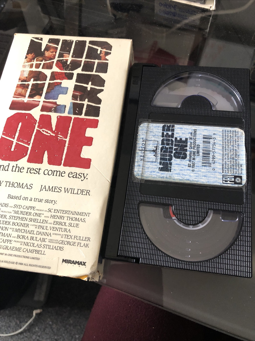 Rare Murder One Beta Tape Not VHS 1988 Thriller3