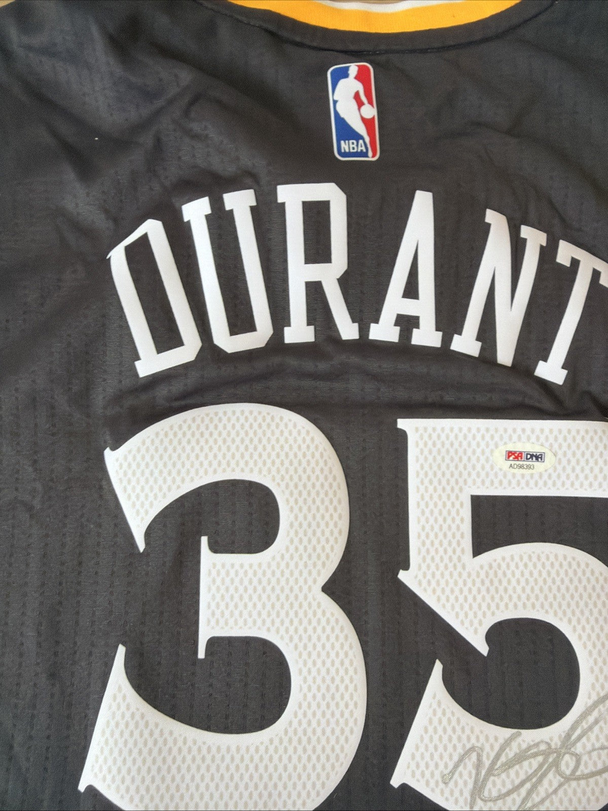 Kevin Durant signed jersey PSA/DNA Golden State Warriors Autographed3