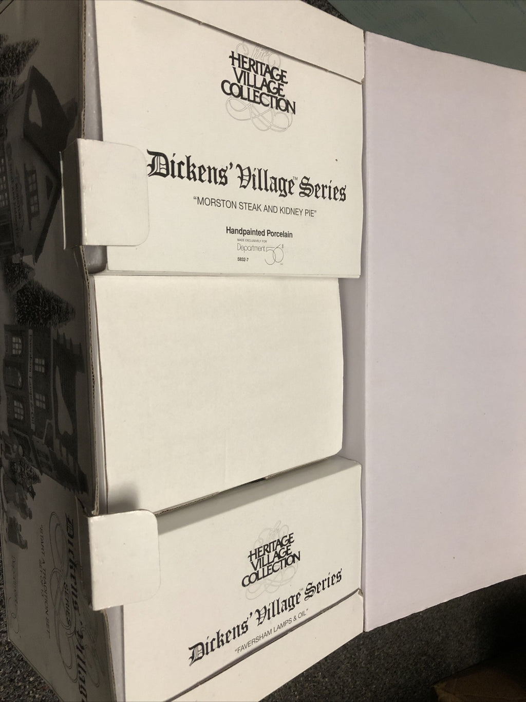Department 56, Dickens' Village, "Start a Tradition Set - Set Of 13 #58322