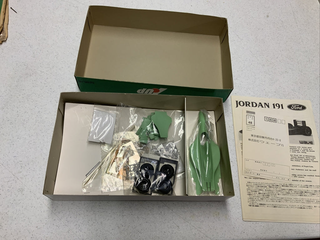 WAVE Benetton Formula 1 Jordan Ford 1911/24 Scale Model Kit Resin Metal0