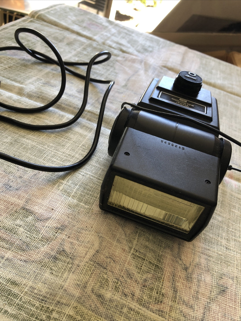 VIVITAR AUTO THYRISTOR 283 FLASH UNIT WITH SENSOR ADAPTER4