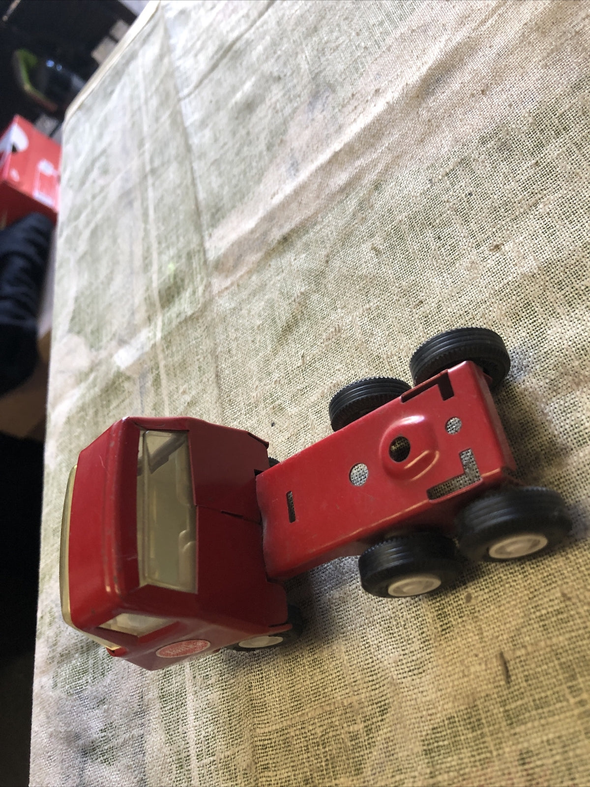 VINTAGE RED TONKA TRUCK3