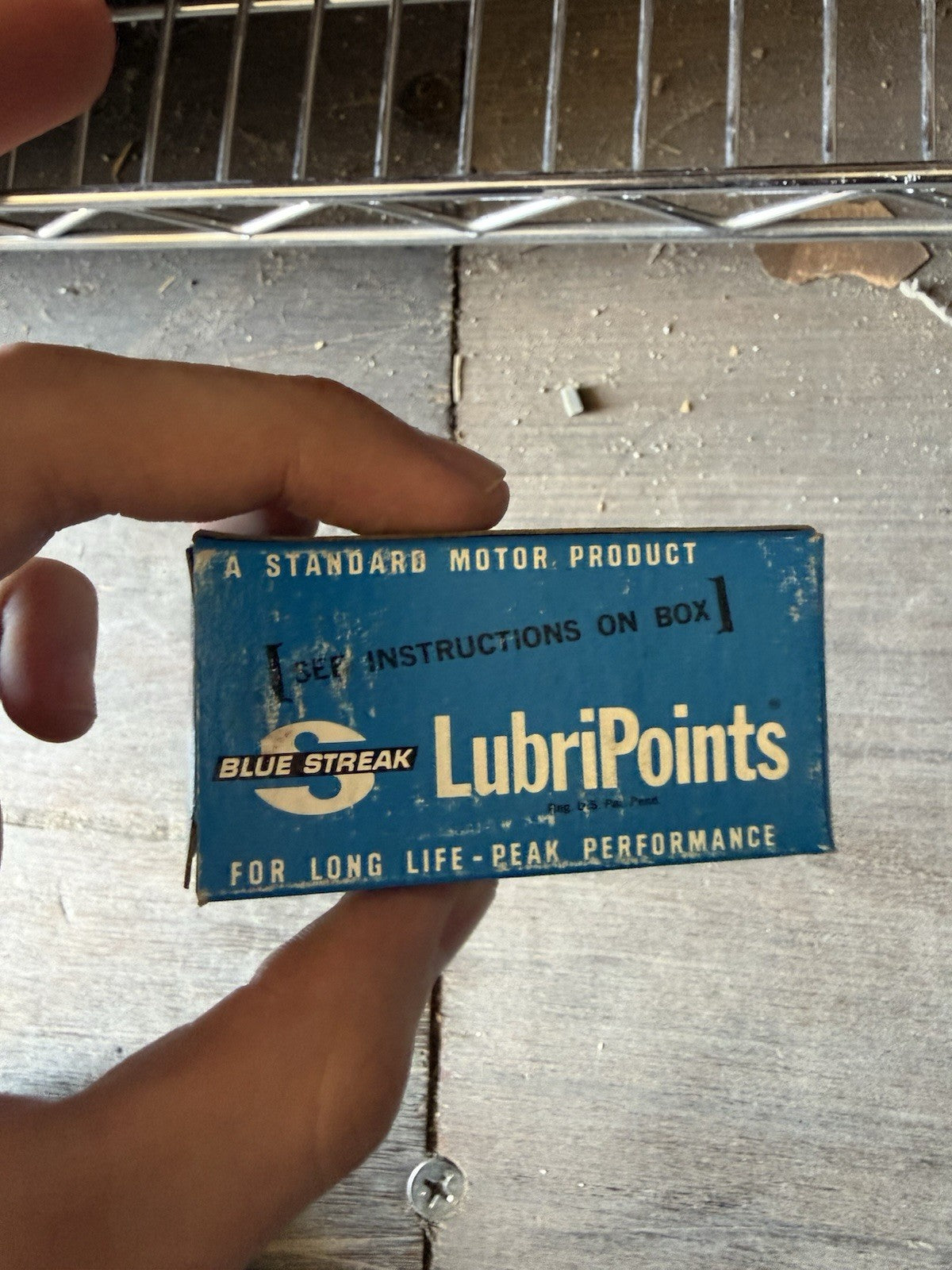 Blue Streak LubriPoints GB-4173XP Ignition Points NOS Vintage Audi BMW VW Ford1