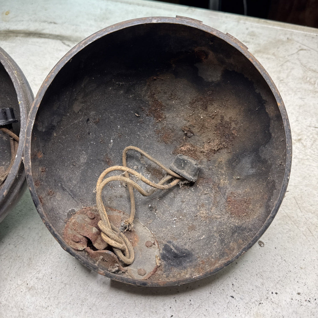 Old Vintage Sealed Beam Headlight Housing Only  Rat Rod Sprint Car Scta2