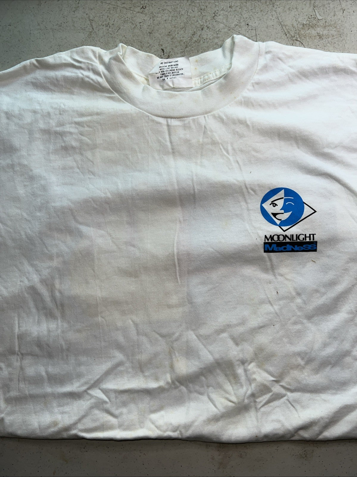 Vintage Sprint “Moonlight Madness” Promo T-Shirt XL 90s Graphic Tee Tech3