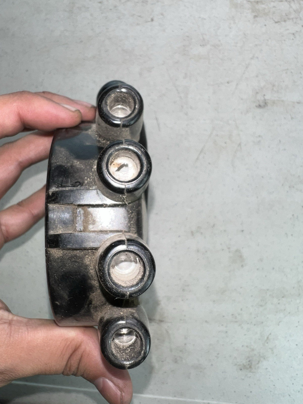Vintage V8 Ignition Cap - 8 Point Socket Style Distributor Cap Rat Rod3
