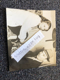 Rare Original Unpublished Of Barbara Stanwyck & Ukulele Ike 6.5”x5.5” Candid0