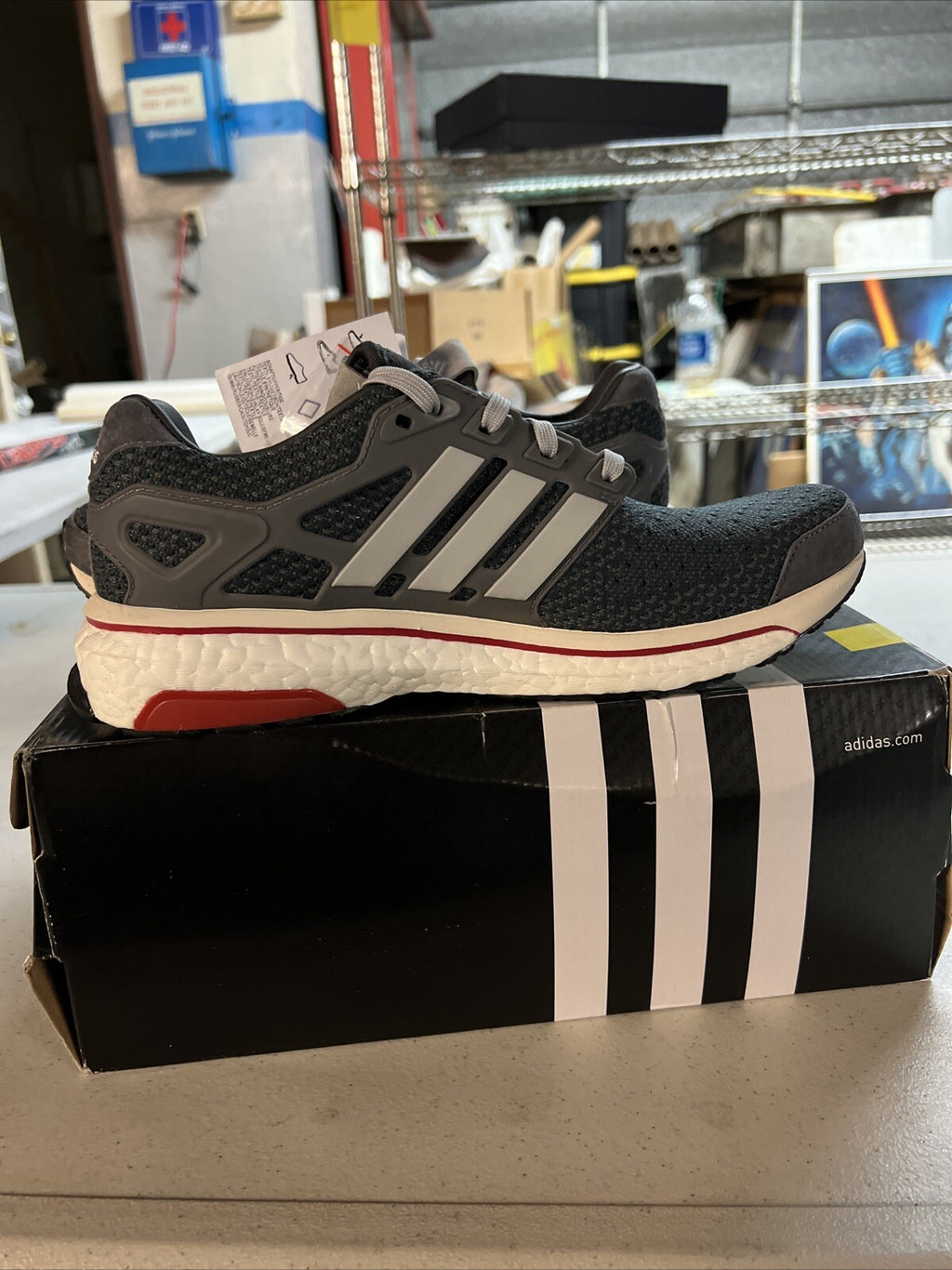 adidas Energy Boost Grey Size 76
