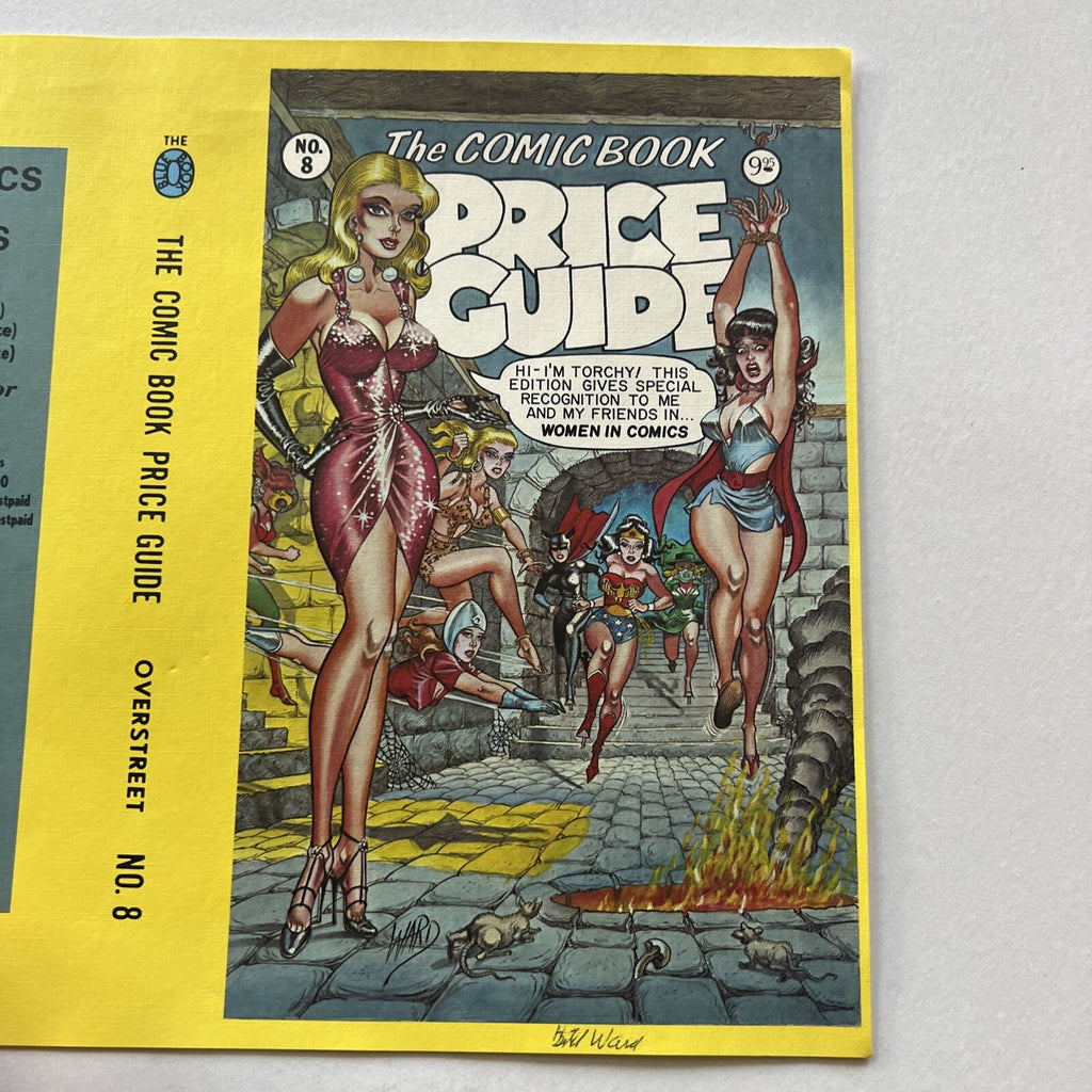 The Comic Book Price Guide No. 8 Cover Page Signed by Bill Ward3