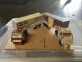 Vintage 70s Tonka Die-Cast Semi Truck Cab and Horse Trailer Lot0