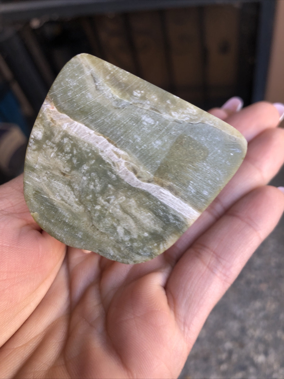Vintage Hand Carved Stone Eagle Bird 2.5”x1.5”6