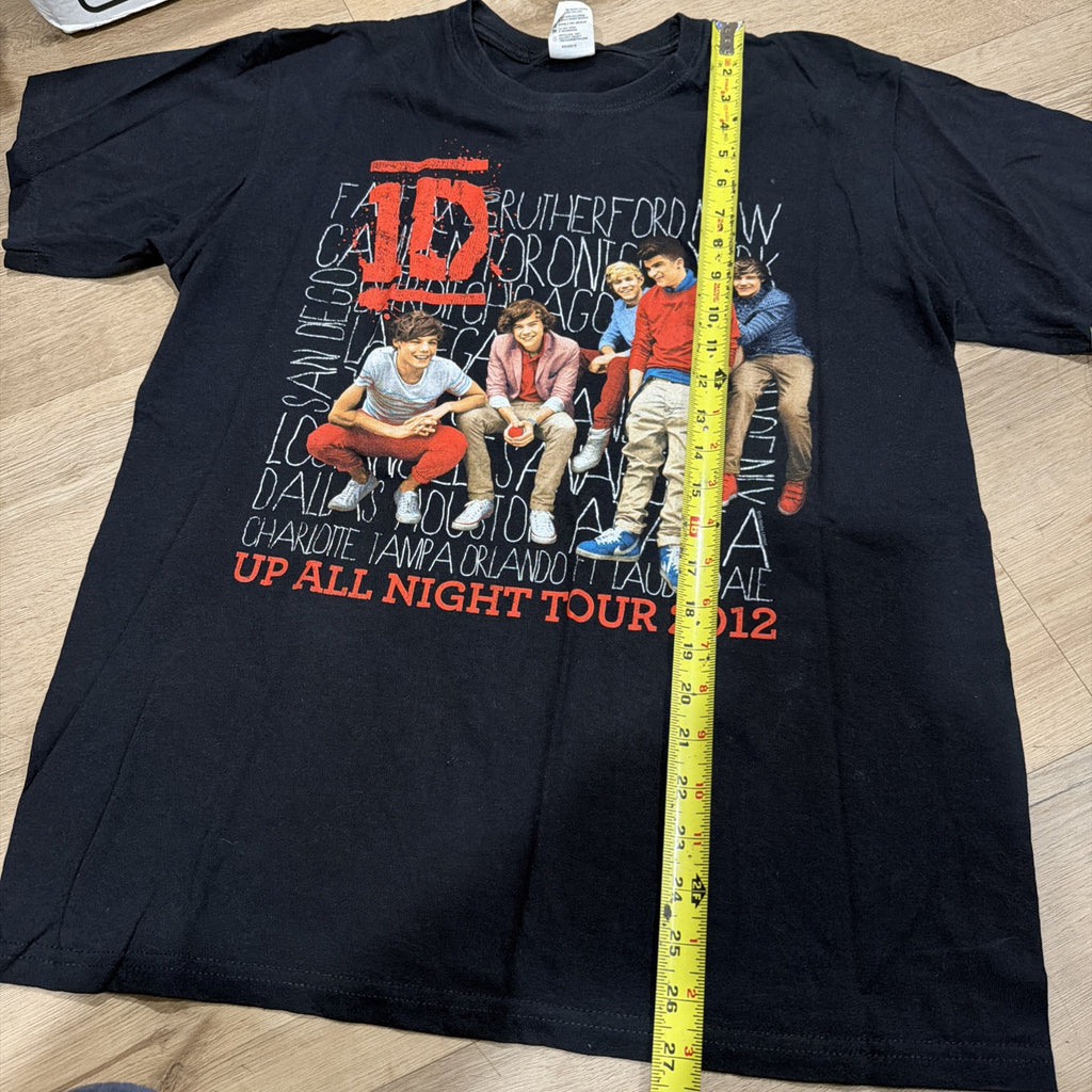 Rare One Direction Harry Styles Up All Night Concert Tour Shirt Adult Original M3