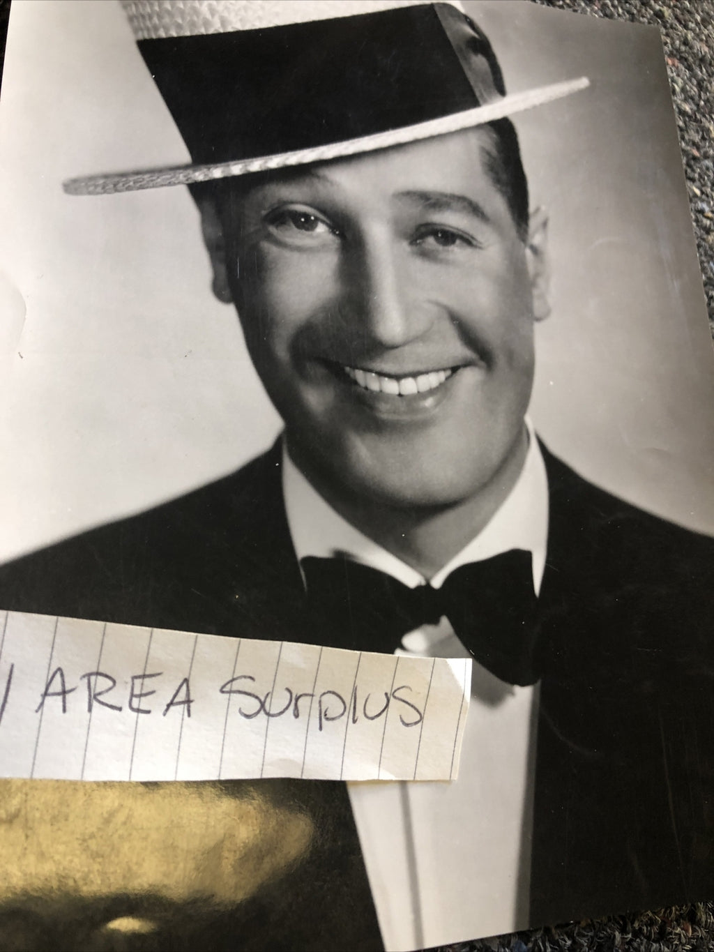 RARE Original Photo Of Maurice Chevalier Black/White 8”x6”6