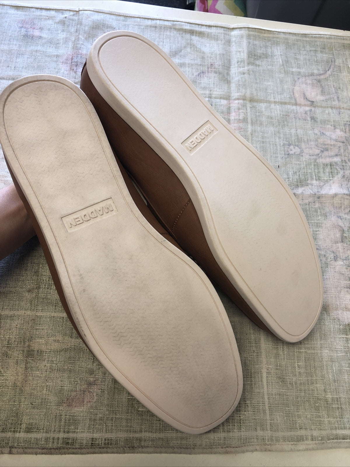 Steve Madden M-Geddy-748 Tan Boat Shoes Loafers Size 13D4