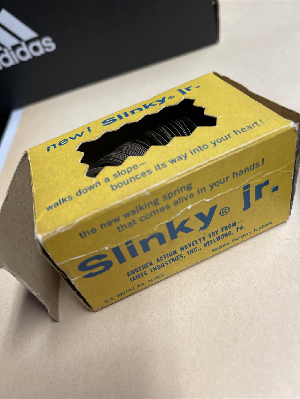 VINTAGE SLINKY Lot ORIGINAL WALKING SPRING TOY IN BOX  UNUSED1