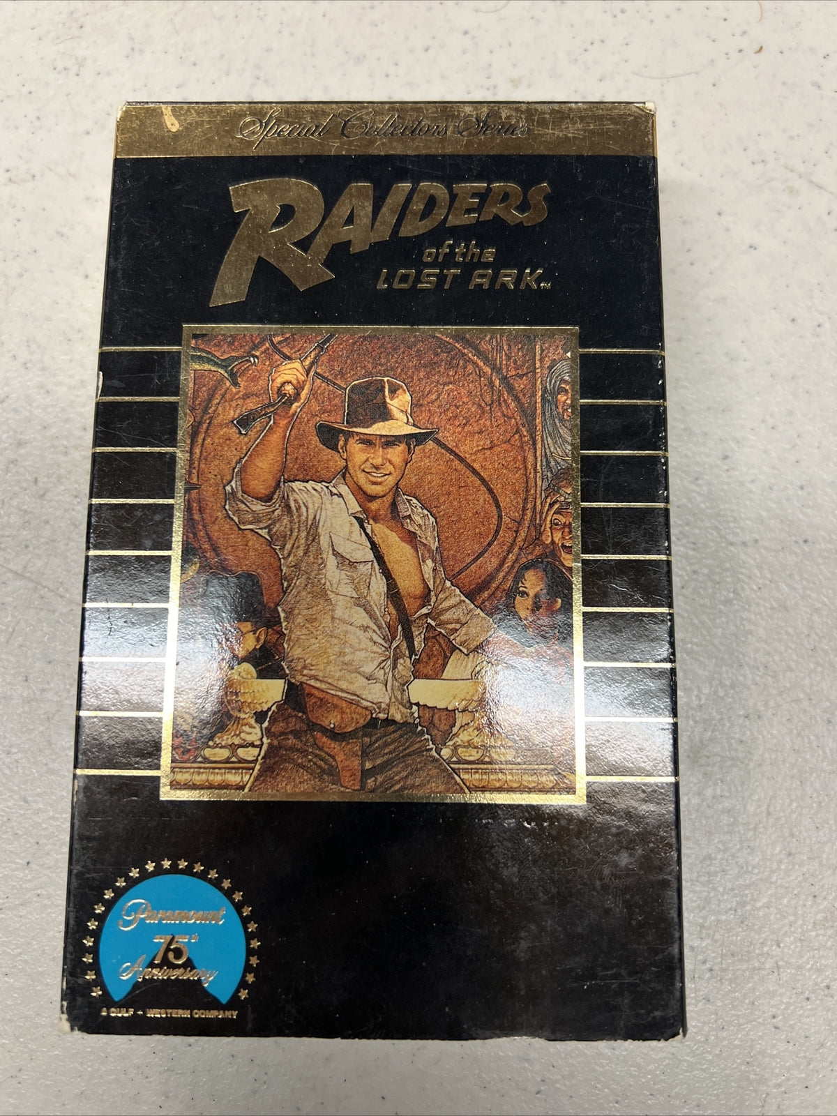 RAIDERS OF THE LOST ARK INDIANA JONES VHS HARRISON FORD SPIELBERG RARE BETA0
