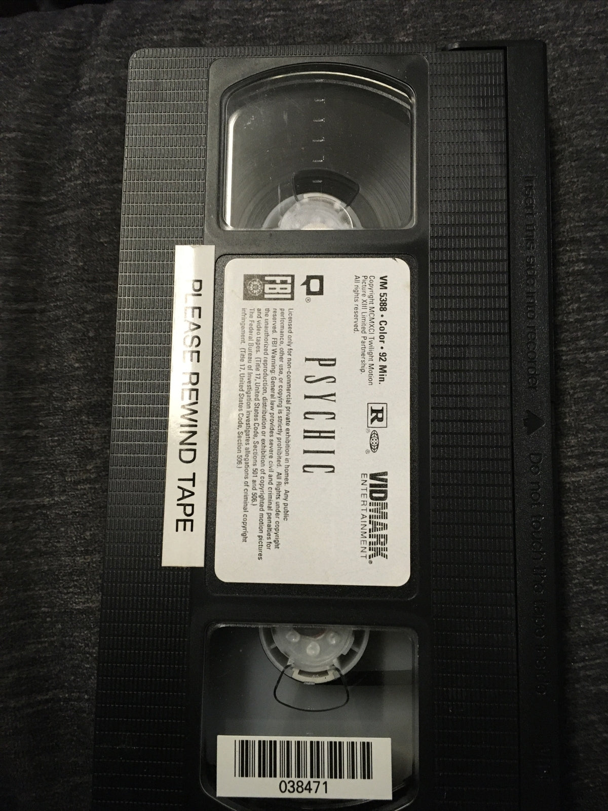 Rare B List Psychic VHS Horror Supernatural Thriller Horror Film3