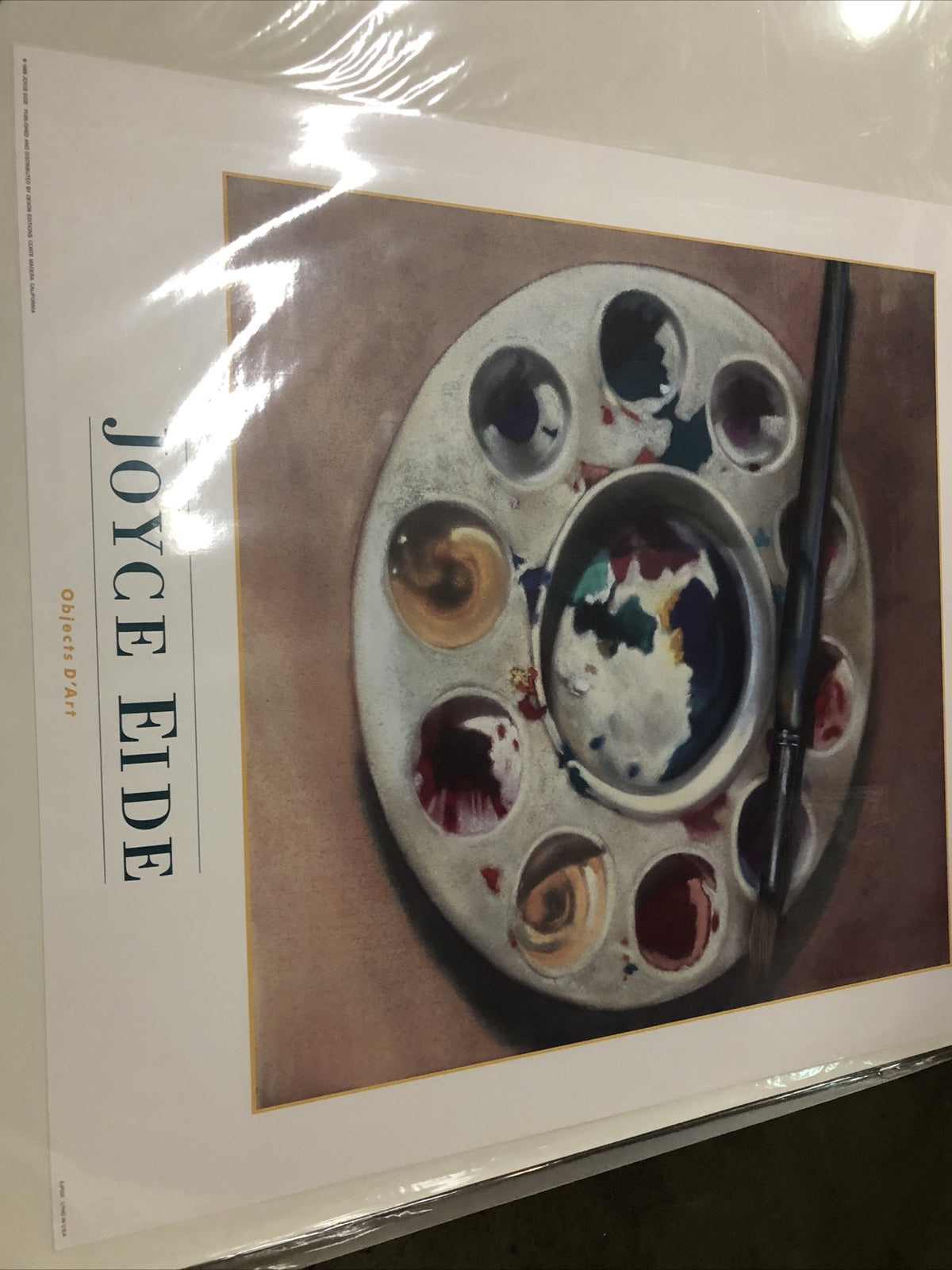 Joyce Eide OBJECTS D’ART 1989 Devon Editions 26”x24”5