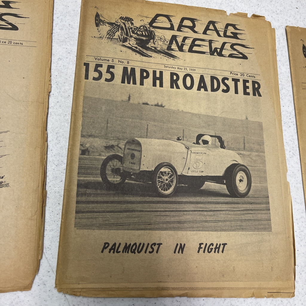 Lot Of 7 Drag News All 19593
