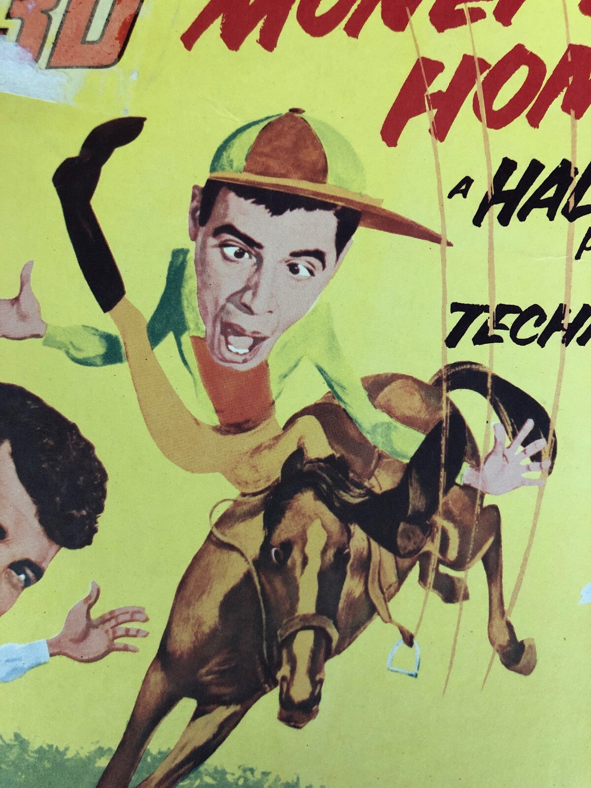 Money From Home Jerry Lewis Dean Martin  Original Movie Poster 1954 Russell KS1