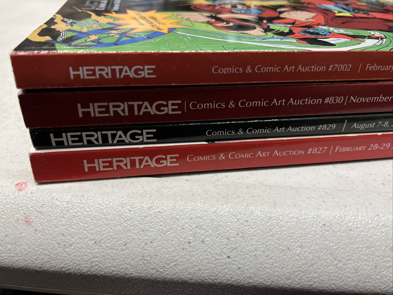 4 Heritage Original Comics Comic Art Auction Catalogs Superhero Comic Catalogs1
